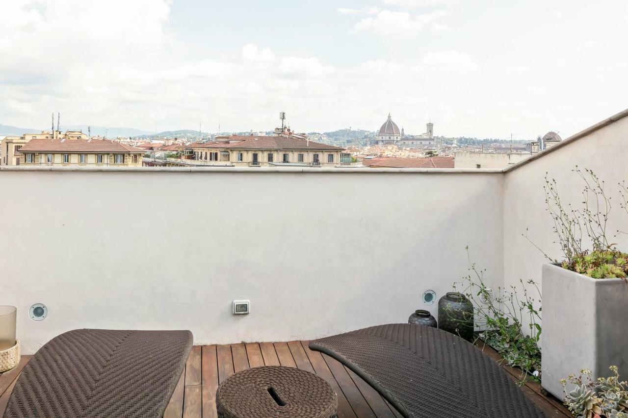 Apartamento Exclusive Penthouse Il Magnifico - Free Parking Florencia Exterior foto